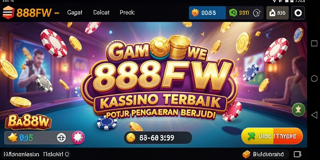 Tampilan gameplay menarik dari 888FW menampilkan suasana kasino yang mendebarkan.