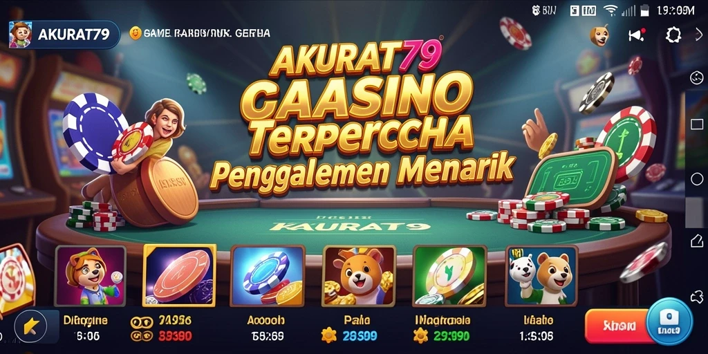 Screenshot gameplay AKURAT79 menampilkan suasana Kasino yang mendebarkan.