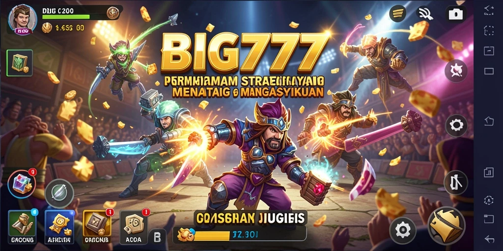 Menampilkan gameplay menarik dari BIG777 dengan berbagai strategi dan taktik.