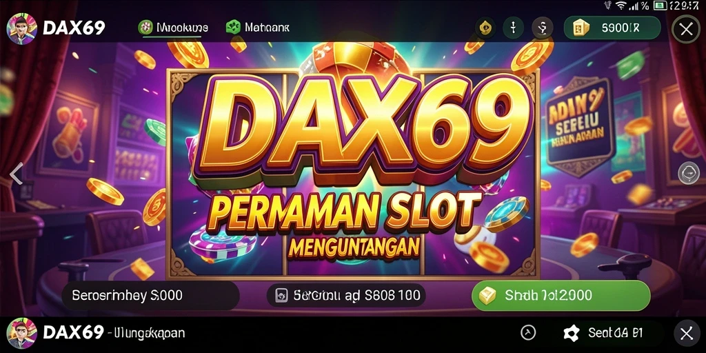 Screenshot DAX69 menampilkan gameplay Slot yang memukau dan mengasyikkan.