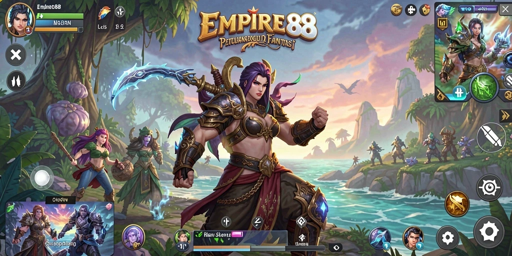 Gameplay seru dan petualangan mendebarkan di EMPIRE88.