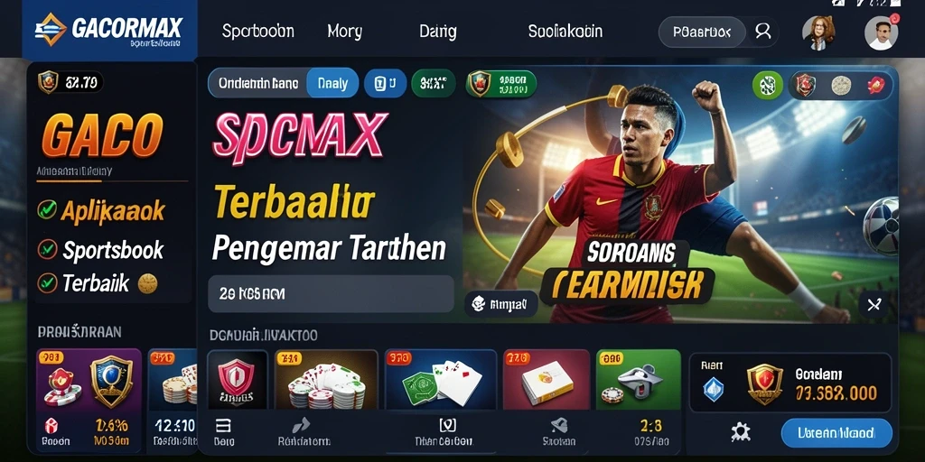 Screenshot GACORMAX menampilkan pengalaman taruhan yang mengasyikkan dan interaktif.