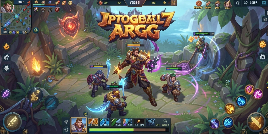 Tampilan menarik dari gameplay ARPG JPTOGEL77 yang seru.