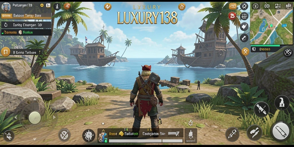 Gameplay seru di dunia terbuka LUXURY138 penuh petualangan.