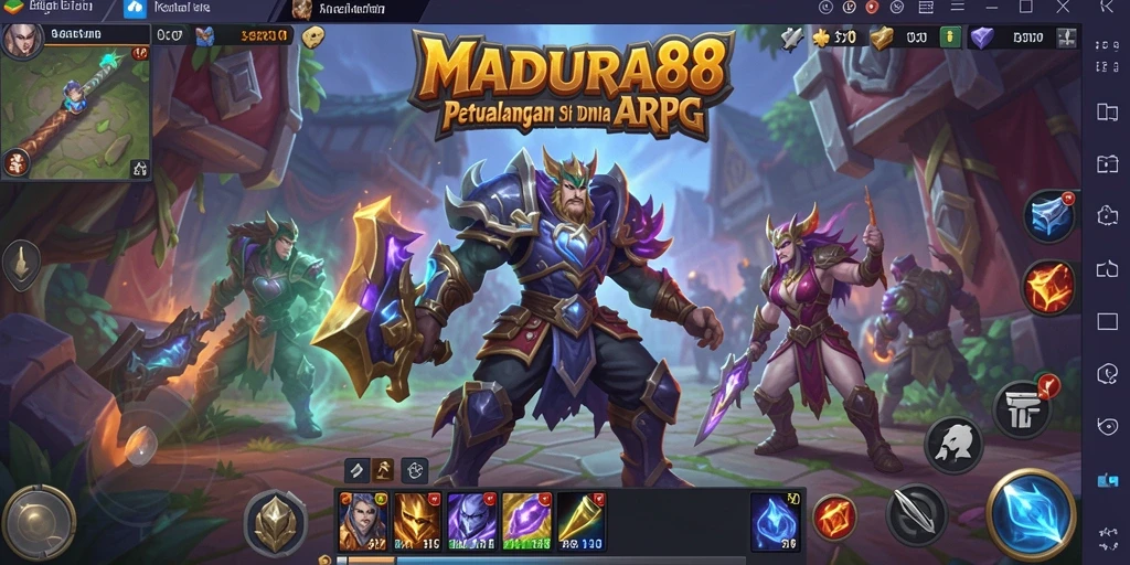 Tampilkan aksi pertempuran seru dalam MADURA88 dengan grafik menakjubkan.