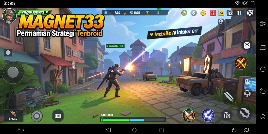 Tangkapan layar gameplay MAGNET33 yang menampilkan pertempuran seru dan strategi mendalam.
