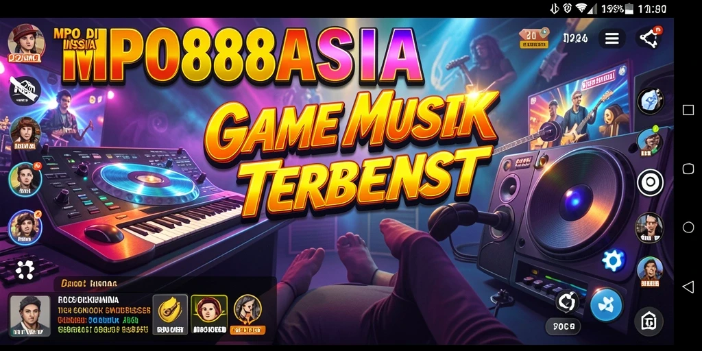 Screenshot MPO88ASIA menampilkan gameplay seru dengan berbagai pilihan lagu.