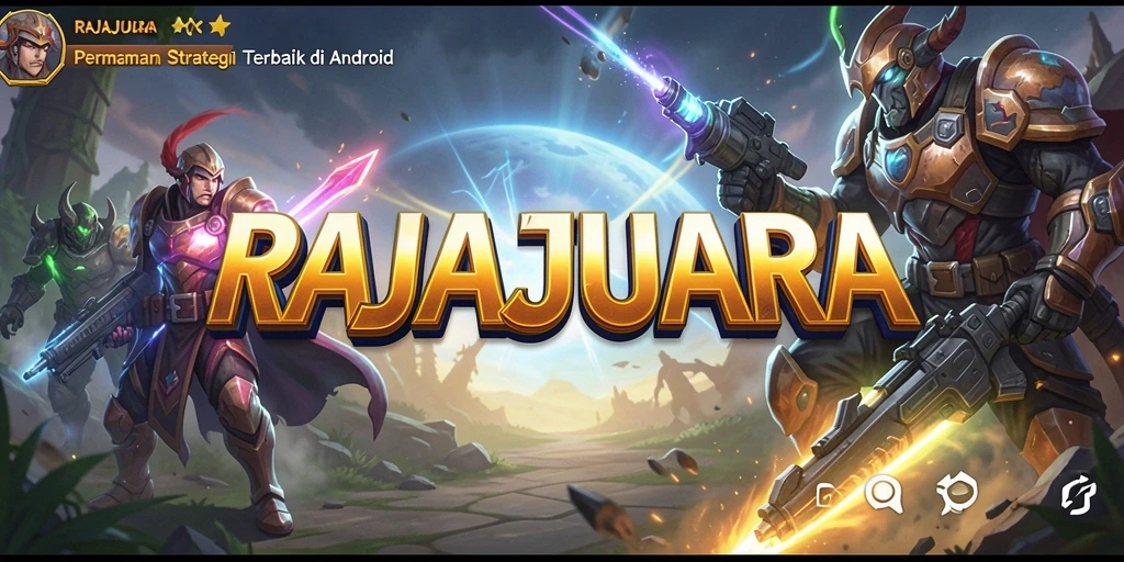 Tangkapan layar gameplay RAJAJUARA yang menampilkan aksi pertempuran yang mendebarkan.