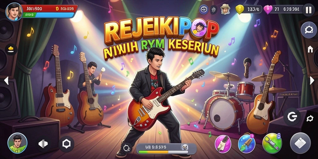 Gameplay seru dan interaktif dalam REJEKIPOP.