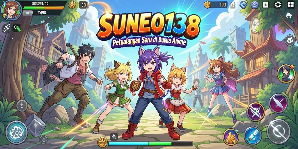 Tampilkan gameplay seru dan karakter Anime ikonis.